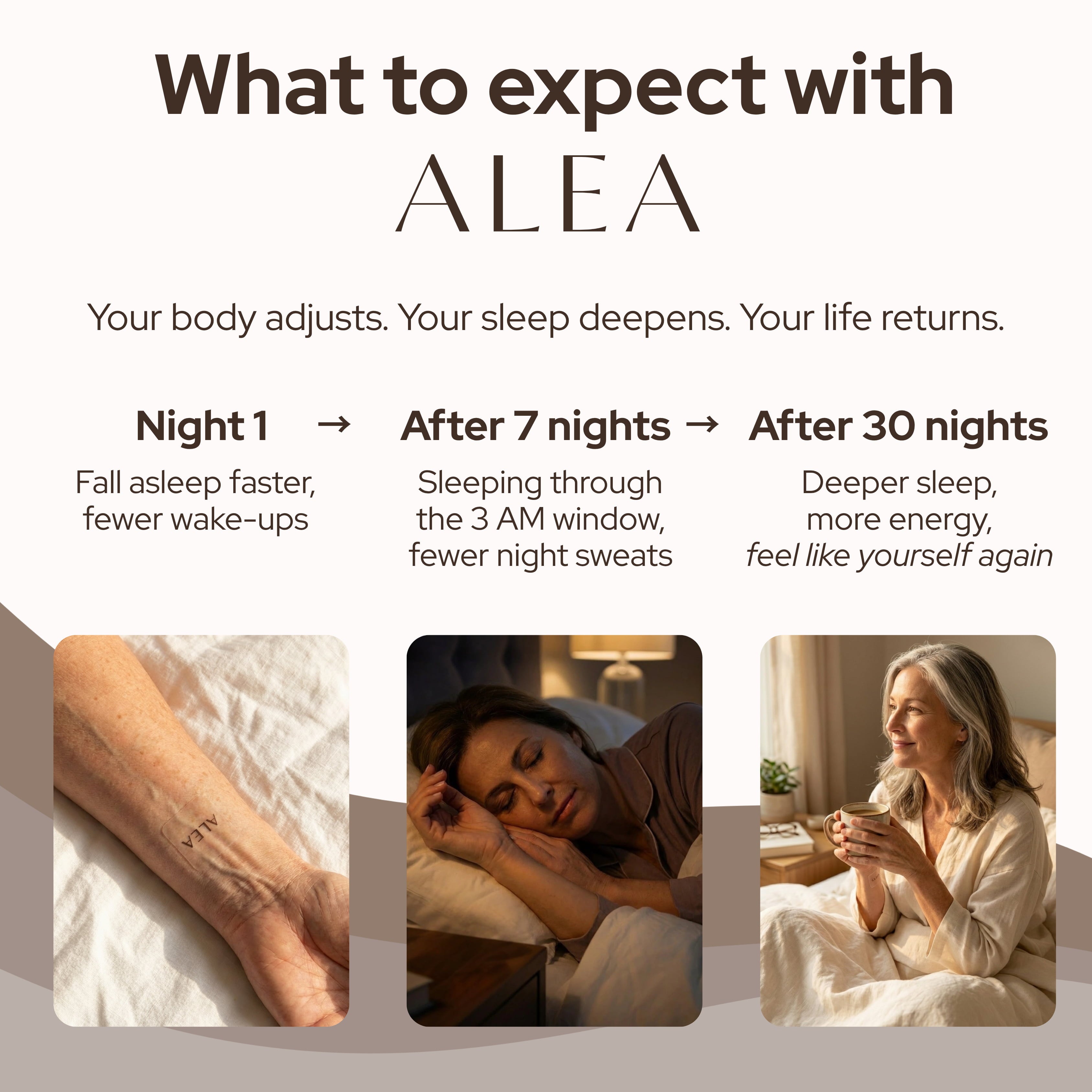 ALEA MENOPAUSE SLEEP PATCH